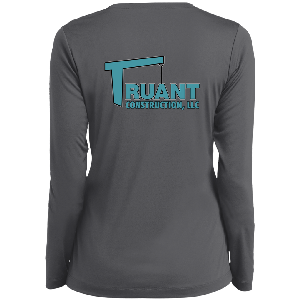 LST353LS Ladies’ Long Sleeve Performance V-Neck Tee