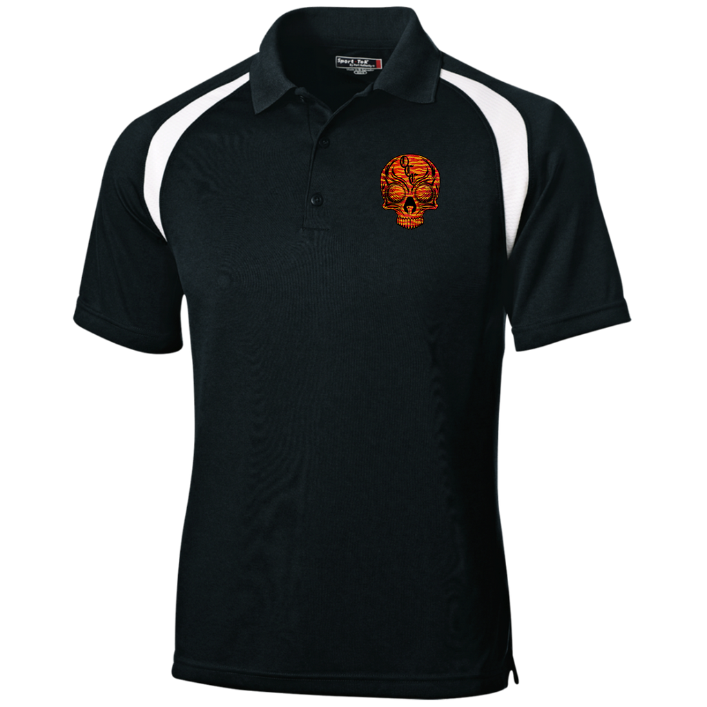OCC SKULL 1 RED T476 Moisture-Wicking Tag-Free Golf Shirt