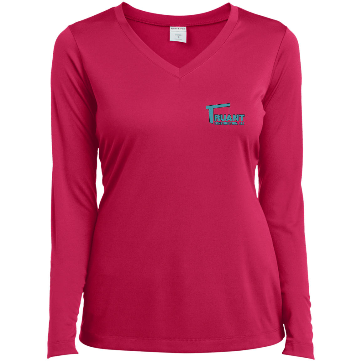 LST353LS Ladies’ Long Sleeve Performance V-Neck Tee