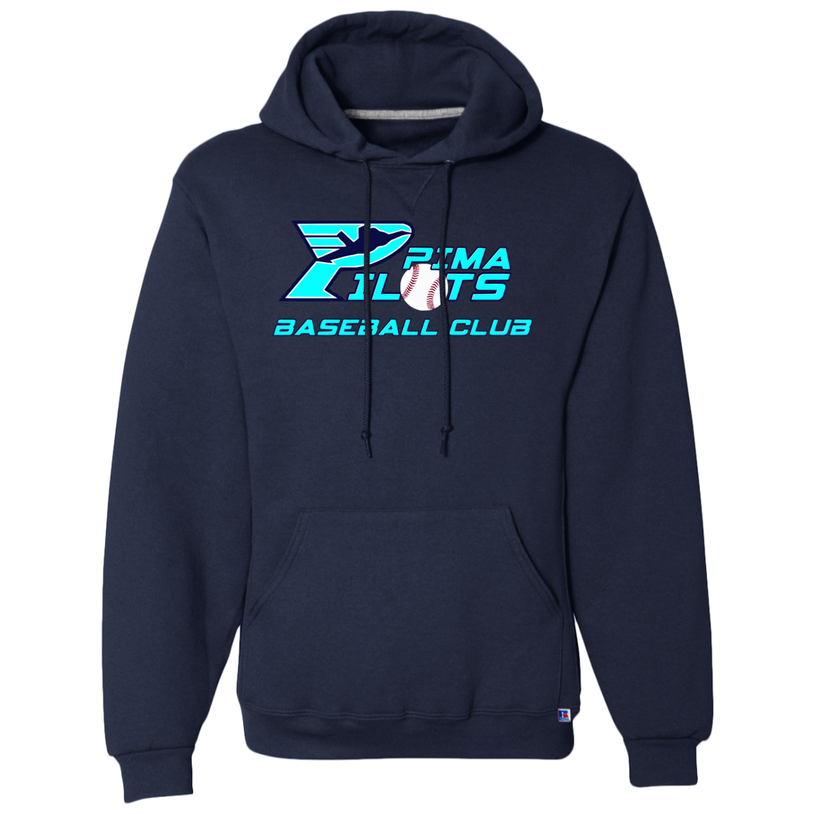 Pima Pilots-Dri-Power Fleece Pullover Hoodie