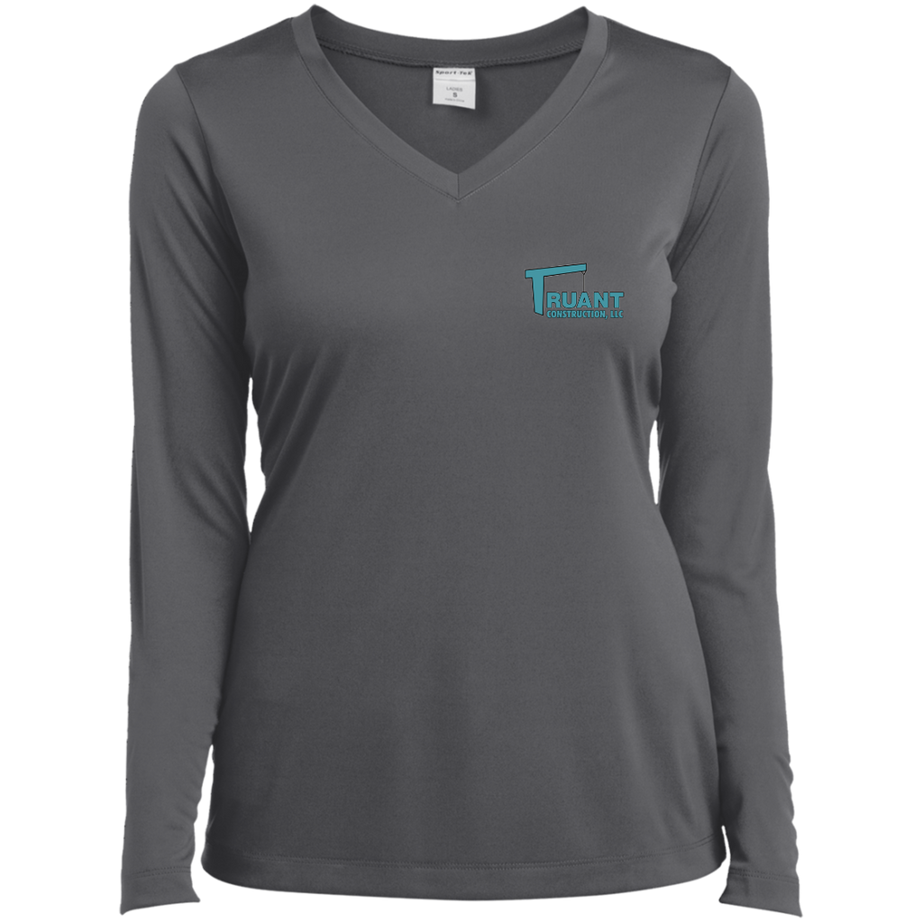 LST353LS Ladies’ Long Sleeve Performance V-Neck Tee