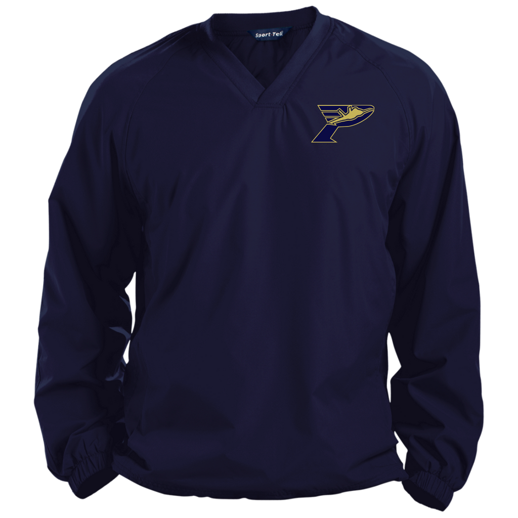 Pima Pilots-Pullover V-Neck Windshirt