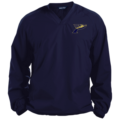 Pima Pilots-Pullover V-Neck Windshirt