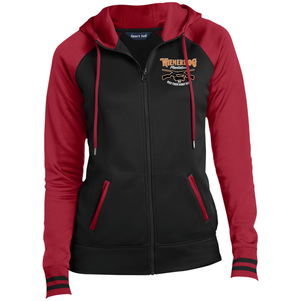 wienerdog polo LST236 Ladies' Sport-Wick® Full-Zip Hooded Jacket