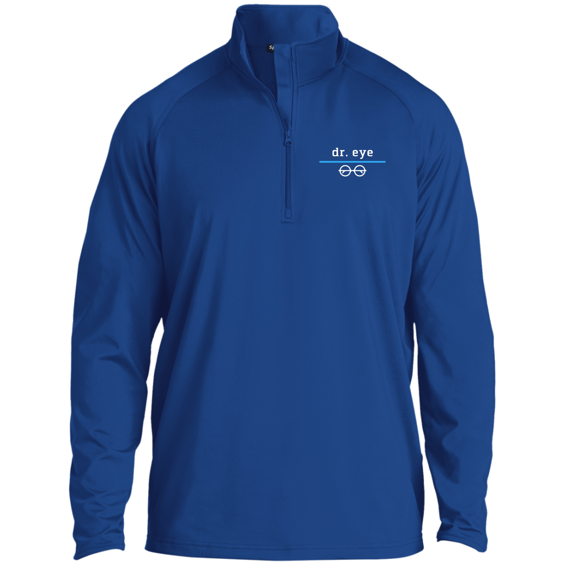 Dr. Eye-1/2 Zip Raglan Performance Pullover