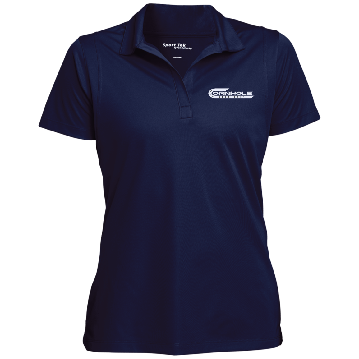 Cornhole Chemistry-Women's Micropique Polo
