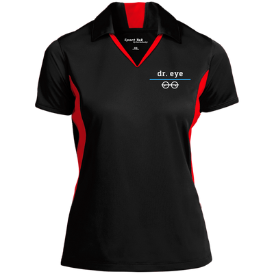 Dr. Eye-Ladies' Colorblock Performance Polo