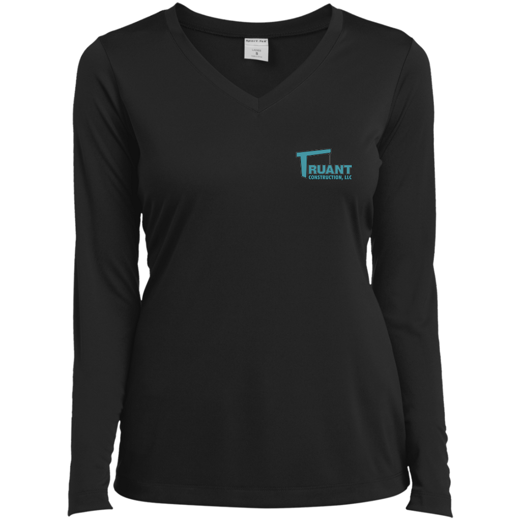 LST353LS Ladies’ Long Sleeve Performance V-Neck Tee