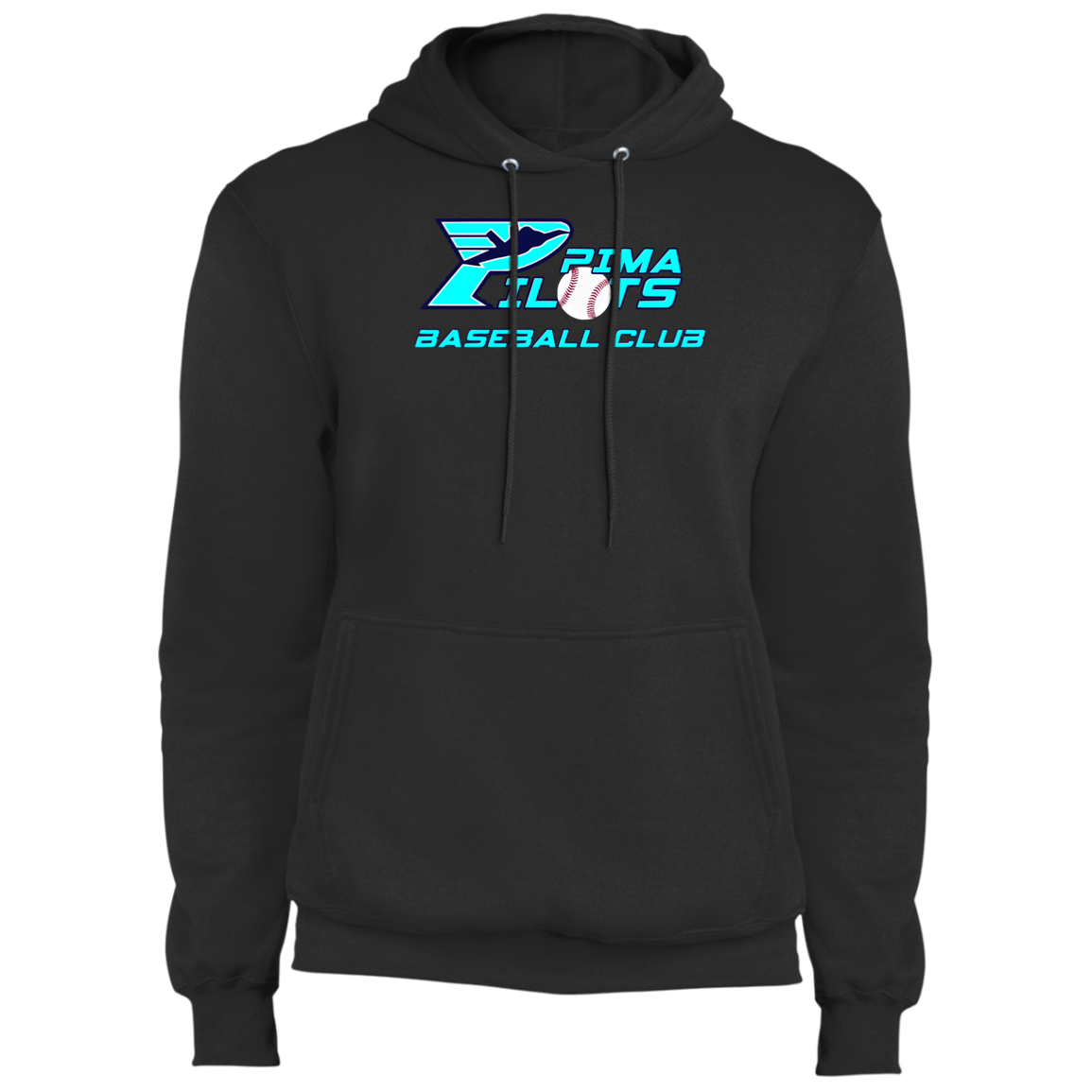 Pima Pilots-Fleece Pullover Hoodie