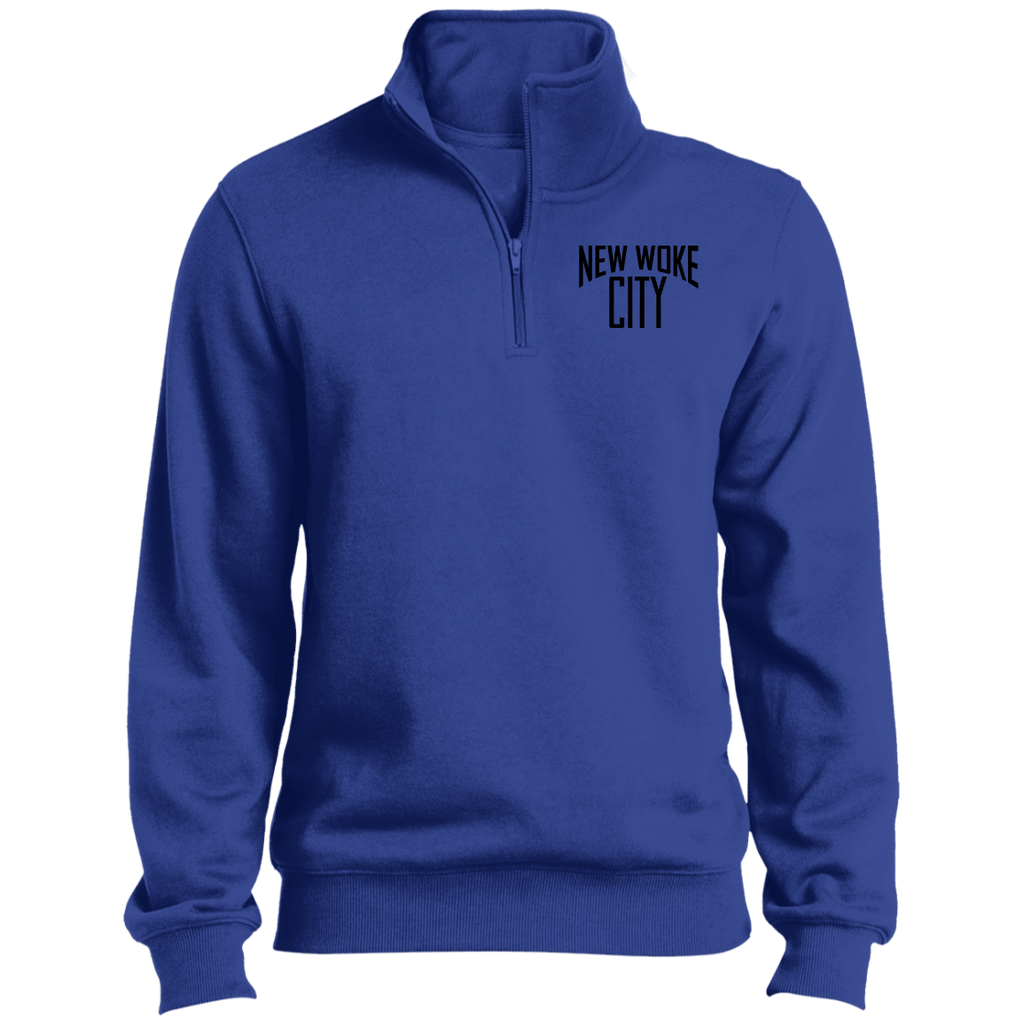 New Woke CIty-1/4 Zip Sweatshirt