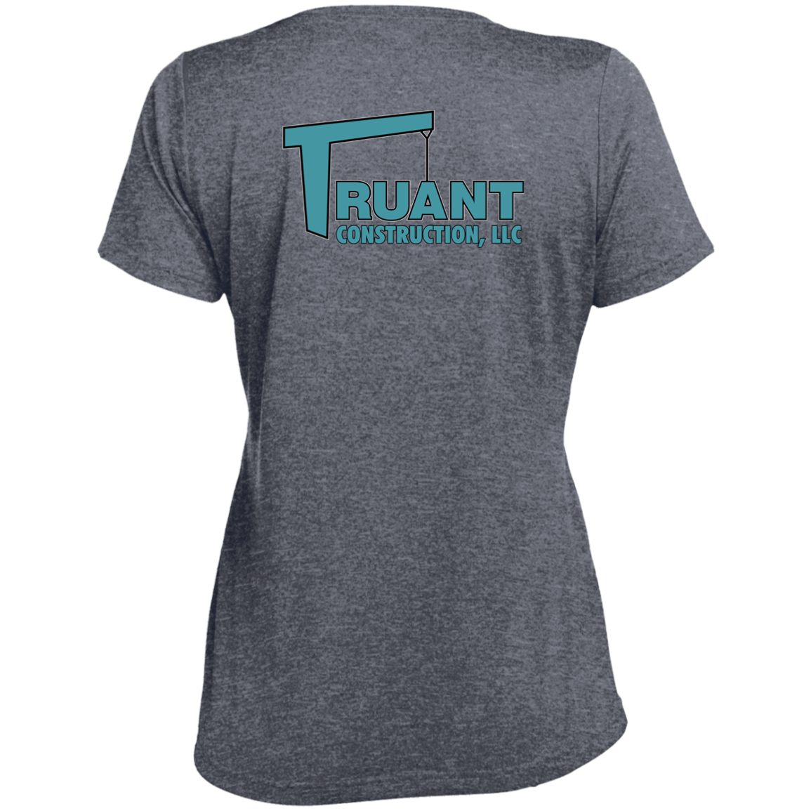 LST360 Ladies' Heather Scoop Neck Performance Tee