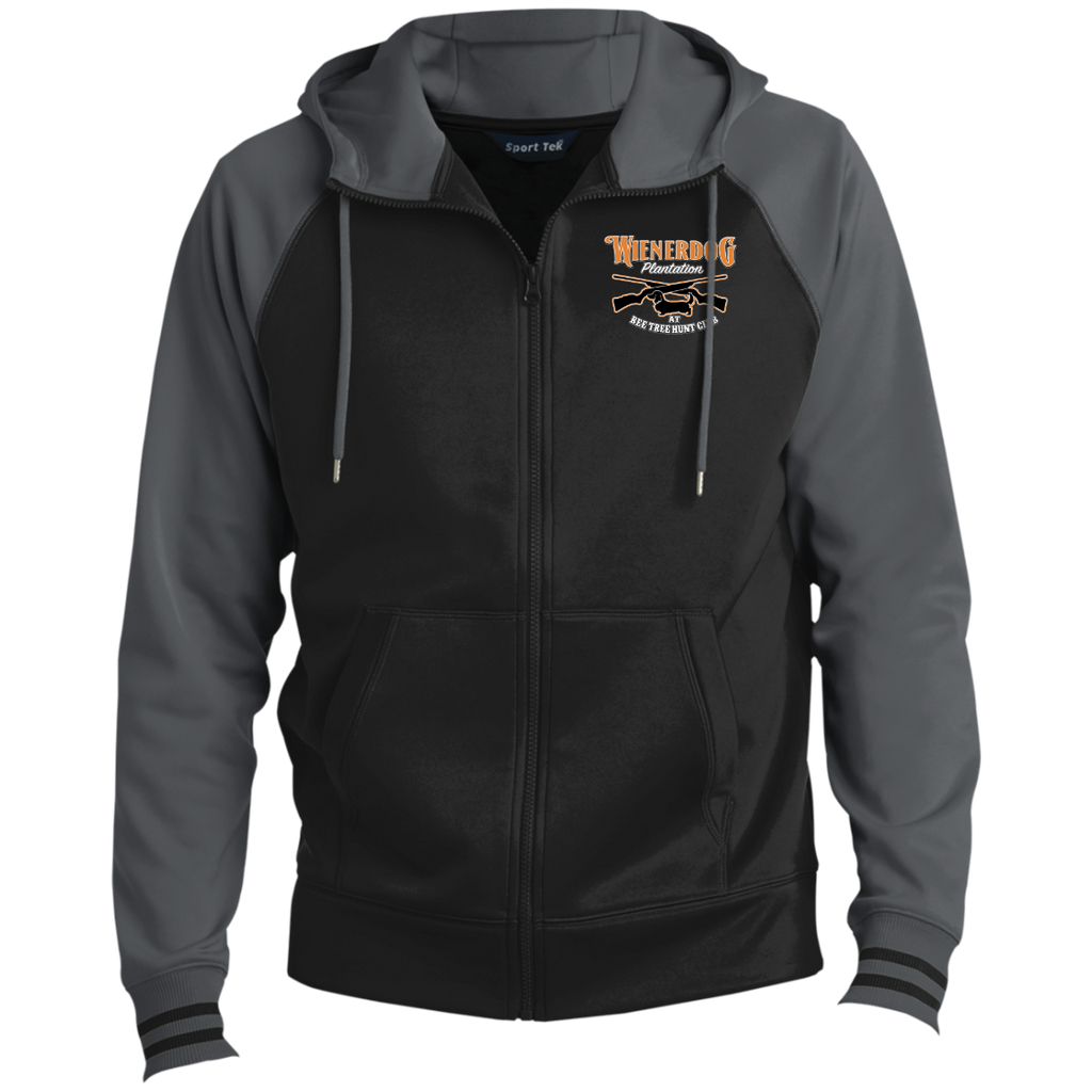 wienerdog polo ST236 Men's Sport-Wick® Full-Zip Hooded Jacket