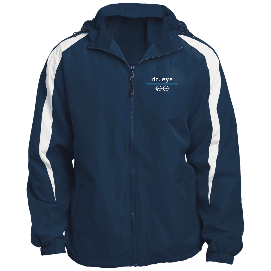 Dr. Eye-Fleece Lined Colorblocked Hooded Jacket