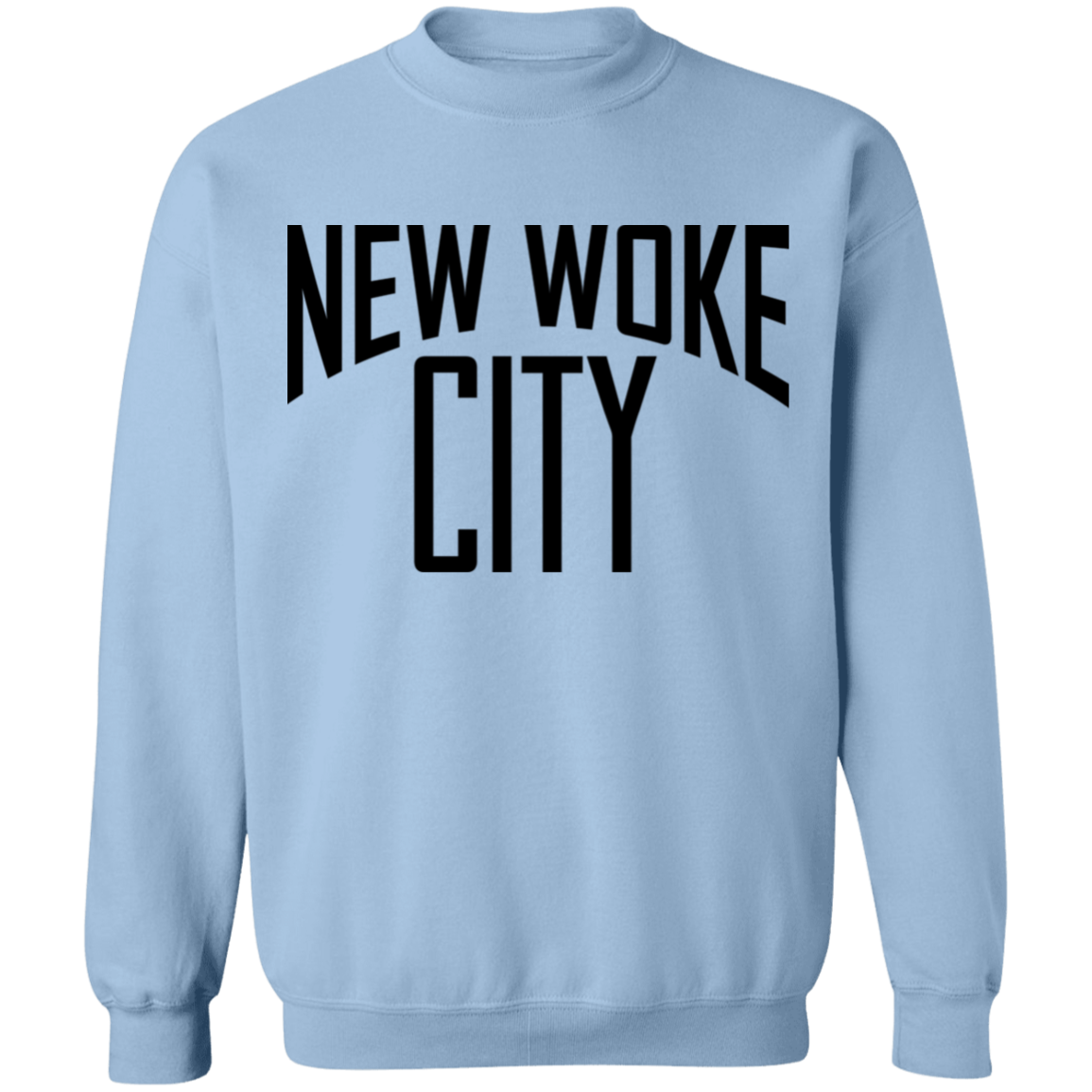 new woke city Z65 Crewneck Pullover Sweatshirt