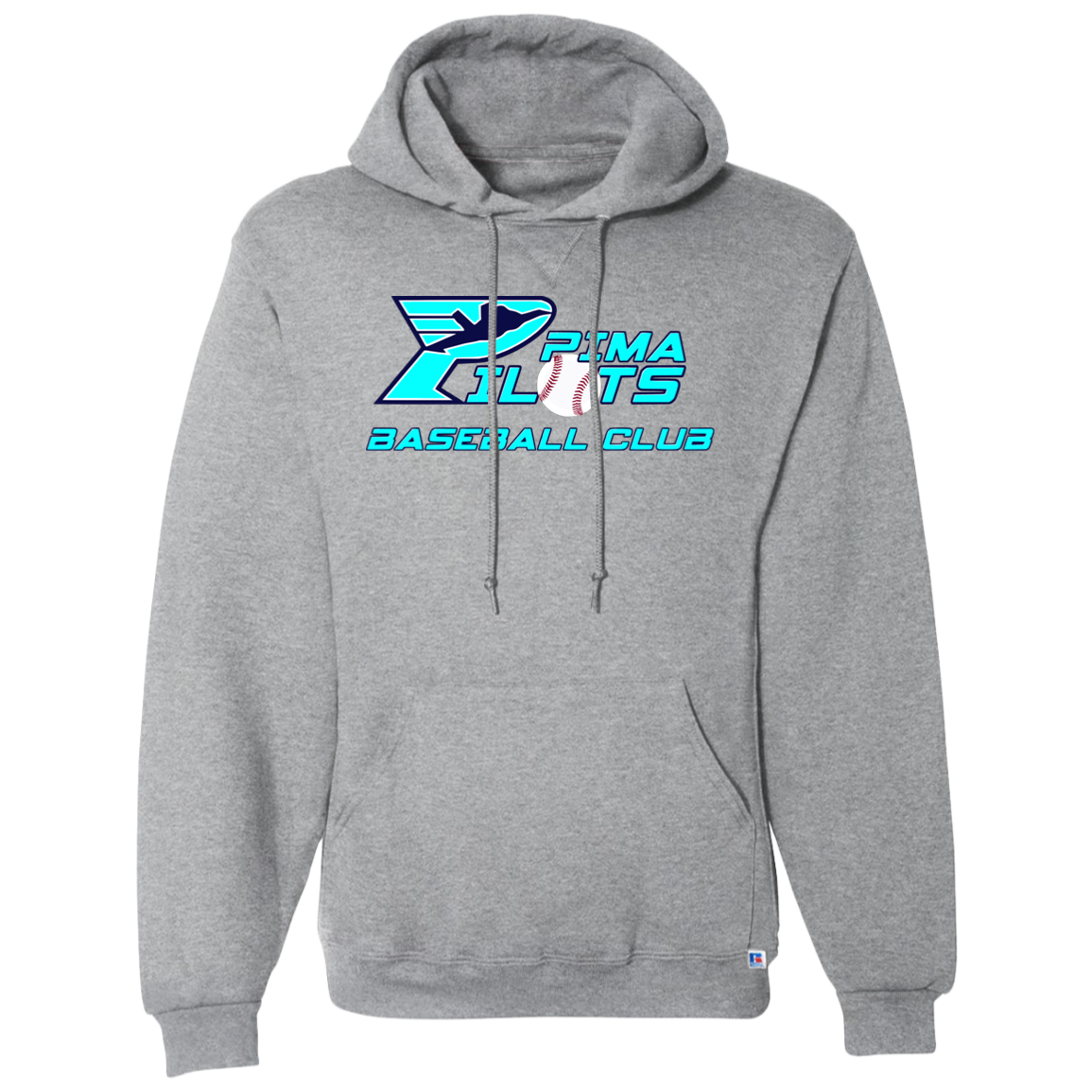Pima Pilots-Dri-Power Fleece Pullover Hoodie