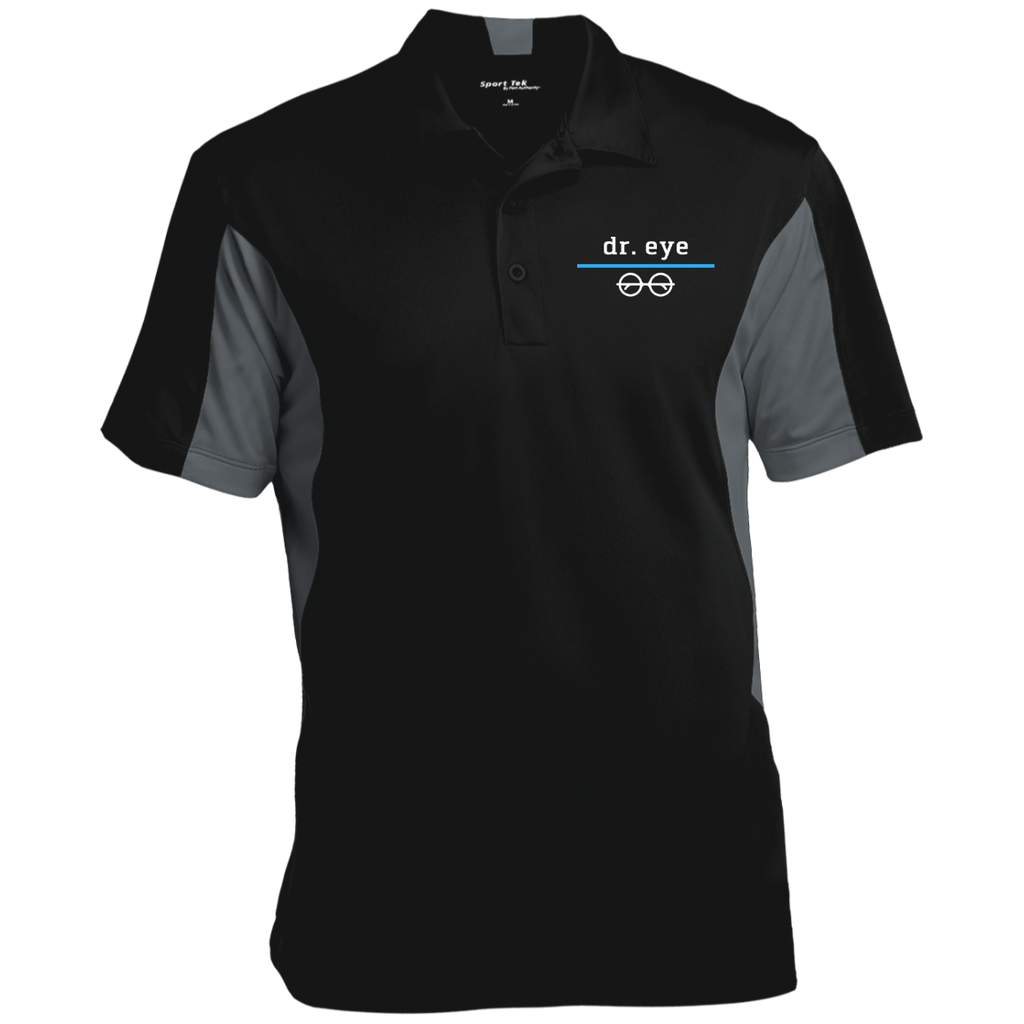 Dr. Eye-Men's Colorblock Performance Polo
