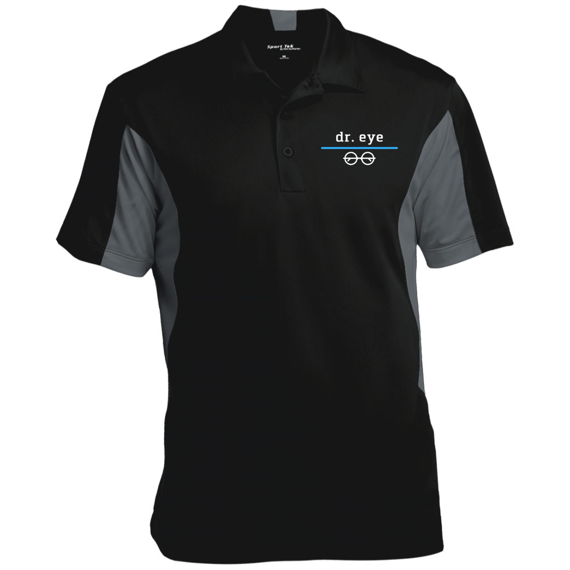 Dr. Eye-Men's Colorblock Performance Polo