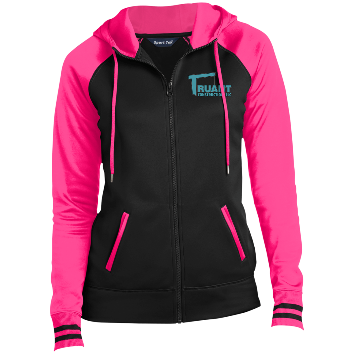 truant final polo LST236 Ladies' Sport-Wick® Full-Zip Hooded Jacket