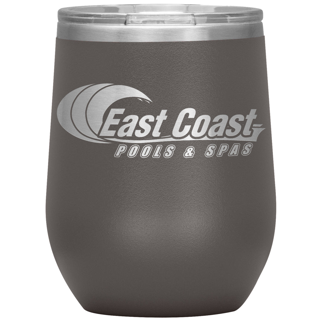 East Coast Pools & Spas-12oz Wine Tumbler