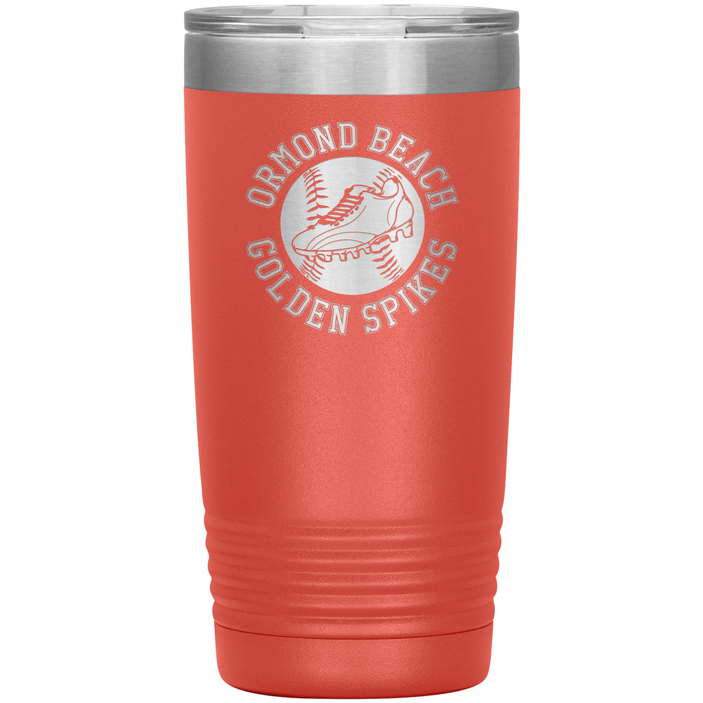 Golden Spikes-20oz Insulated Tumbler
