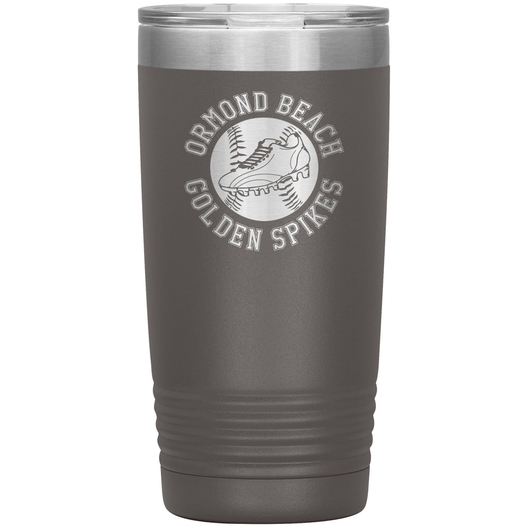 Golden Spikes-20oz Insulated Tumbler