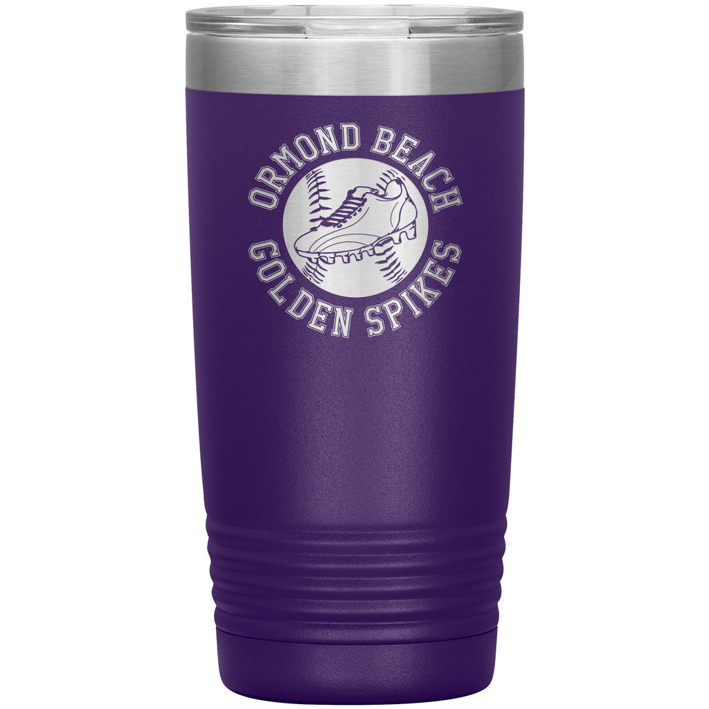 Golden Spikes-20oz Insulated Tumbler