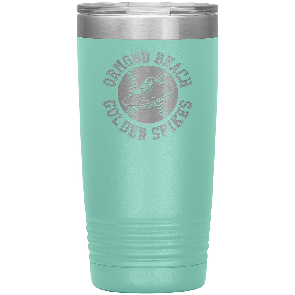 Golden Spikes-20oz Insulated Tumbler