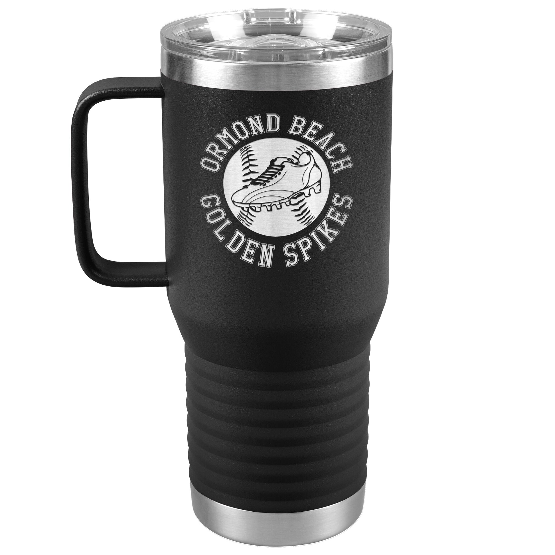 Golden Spikes-20oz Travel Tumbler