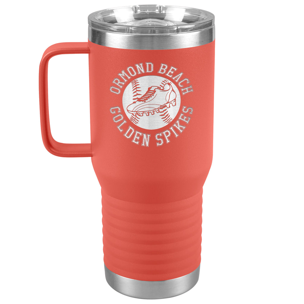 Golden Spikes-20oz Travel Tumbler