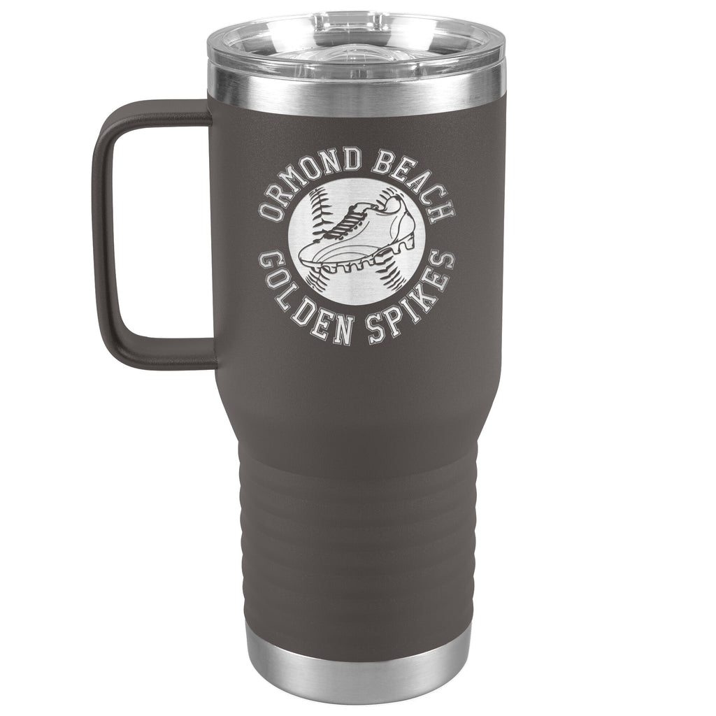 Golden Spikes-20oz Travel Tumbler