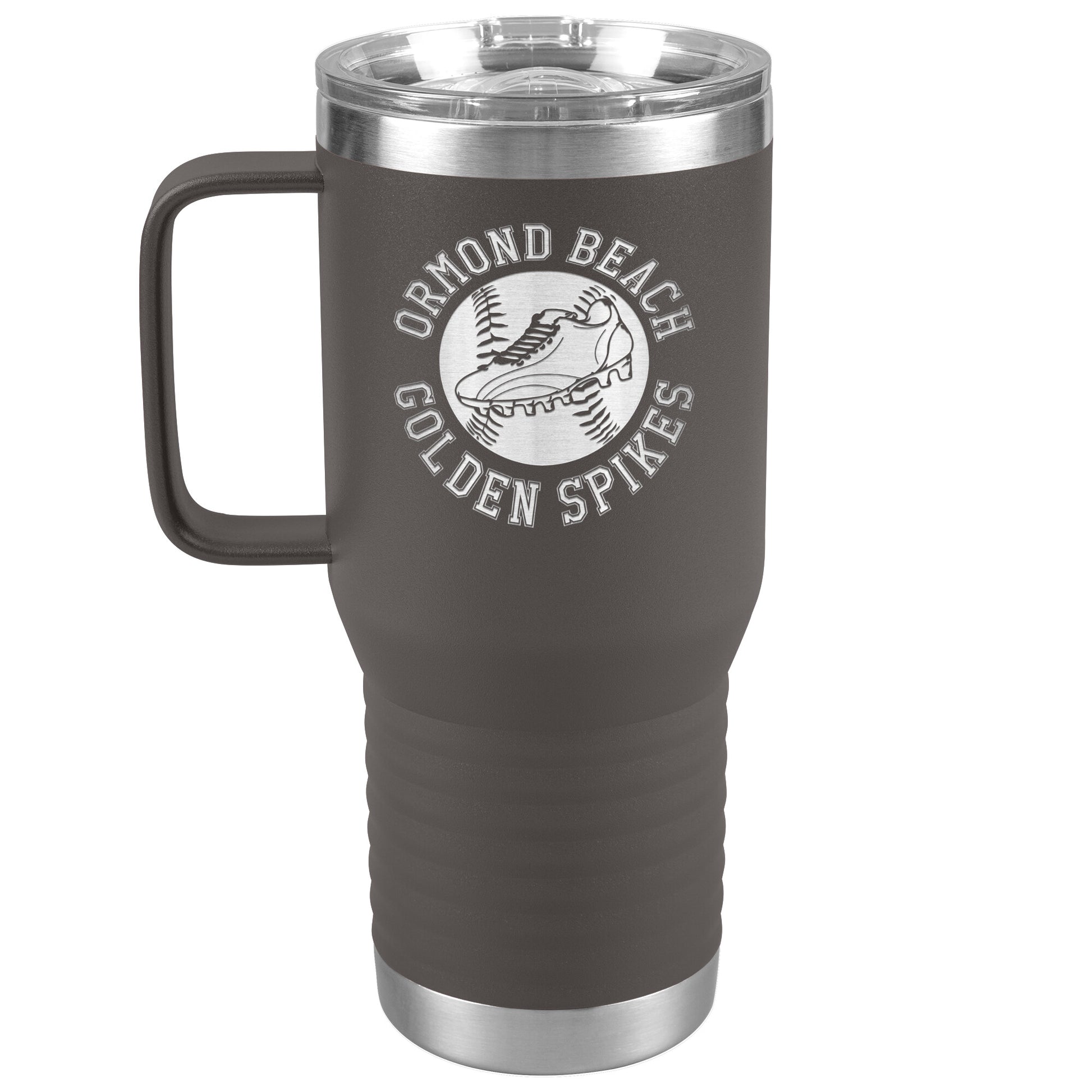 Golden Spikes-20oz Travel Tumbler