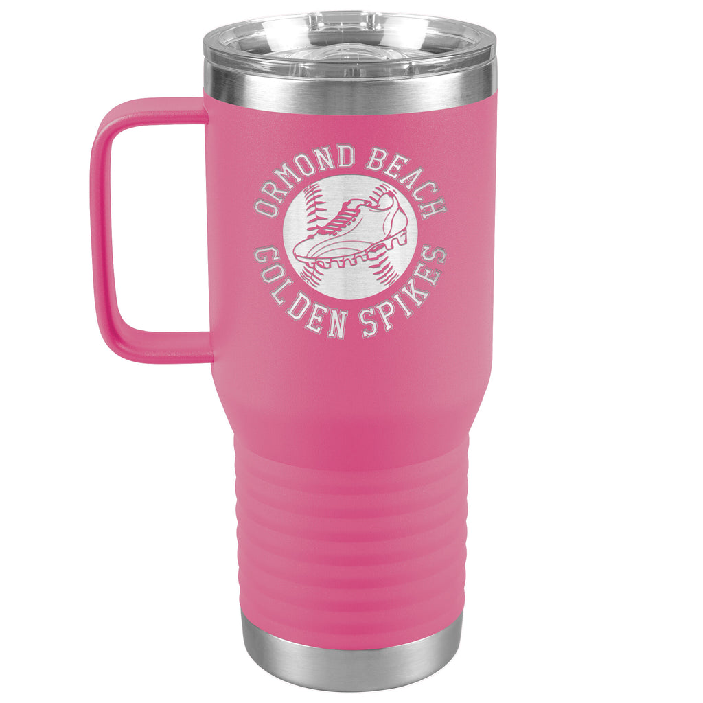 Golden Spikes-20oz Travel Tumbler