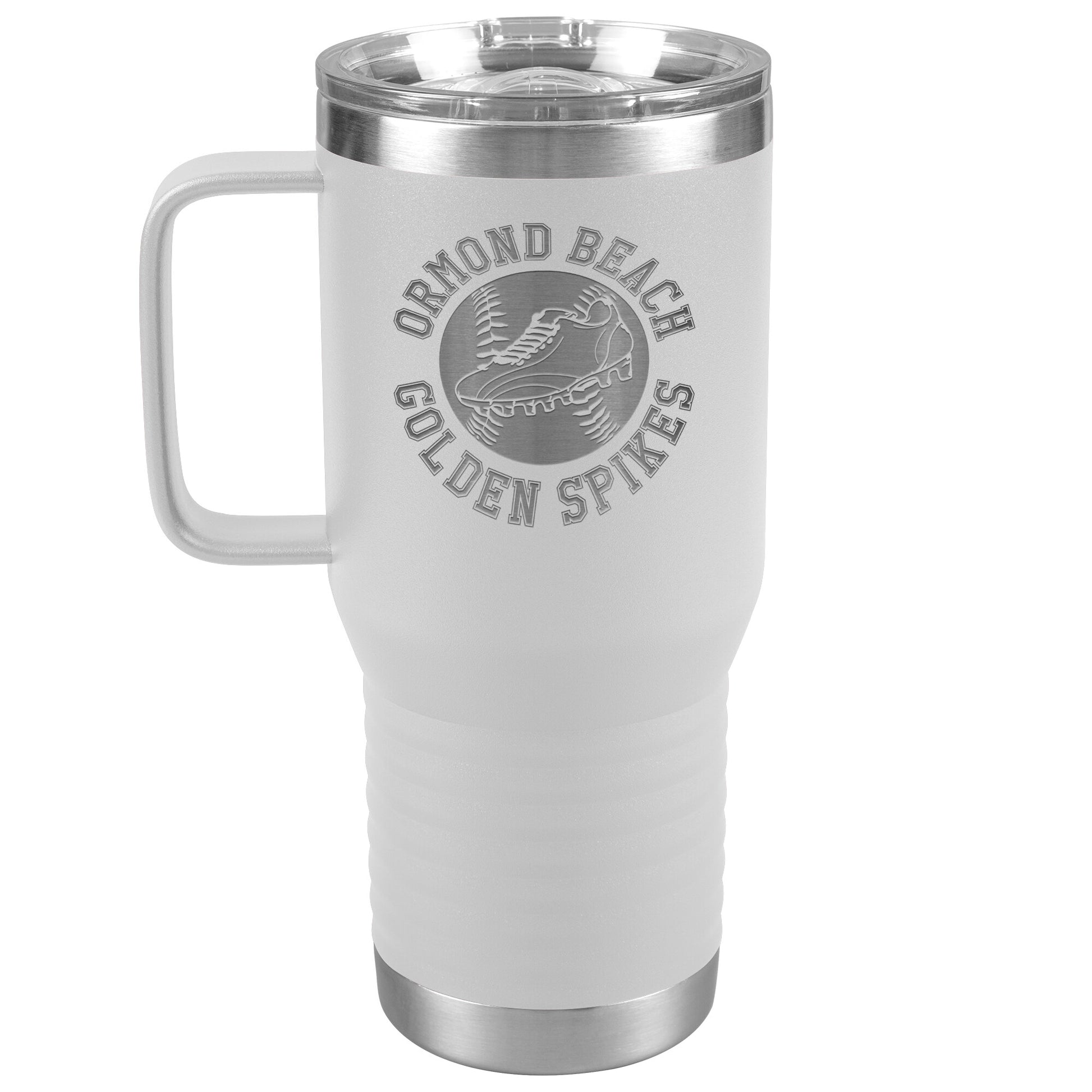 Golden Spikes-20oz Travel Tumbler