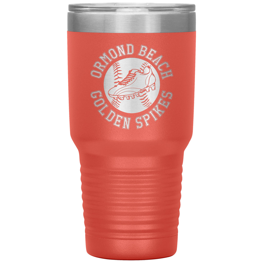 Golden Spikes-30oz Insulated Tumbler