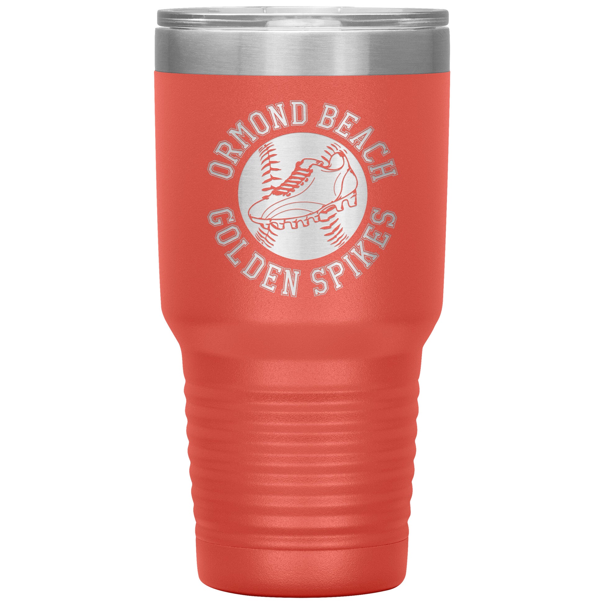 Golden Spikes-30oz Insulated Tumbler