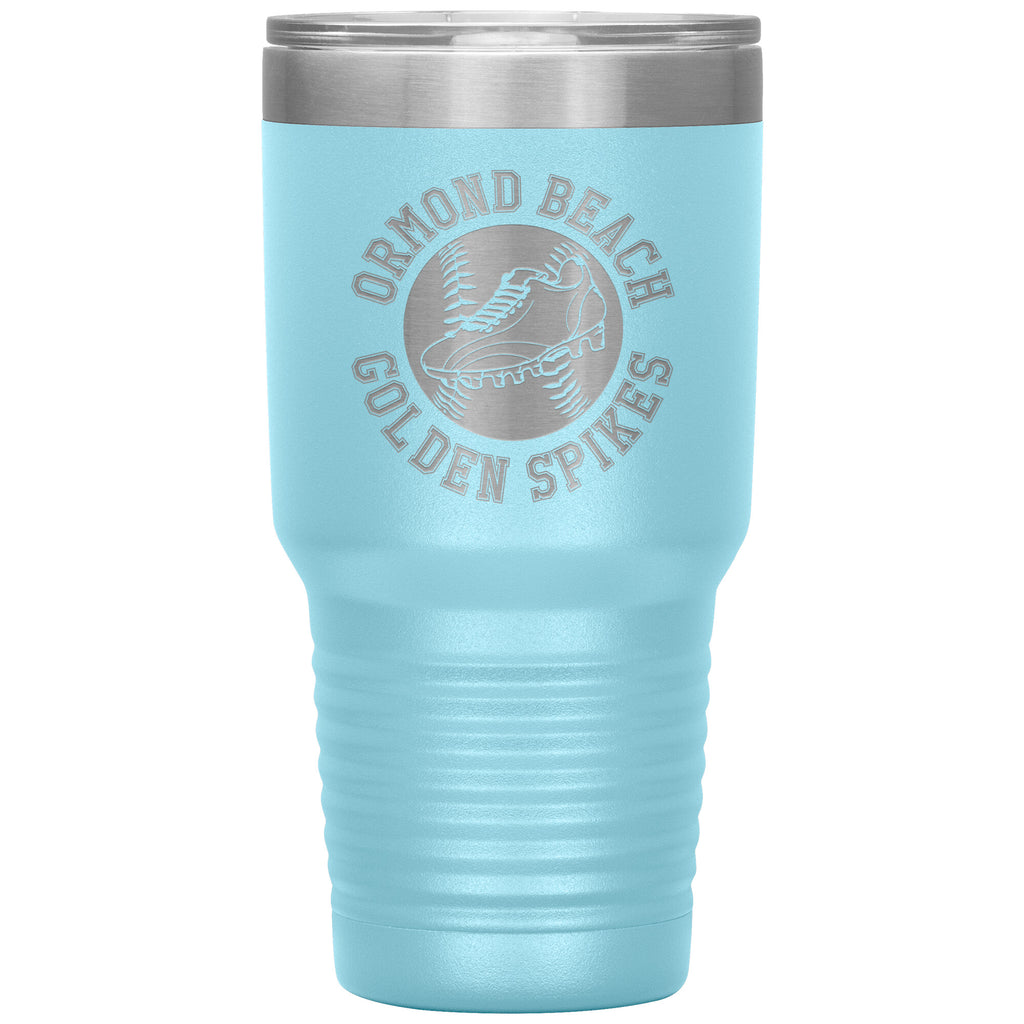 Golden Spikes-30oz Insulated Tumbler