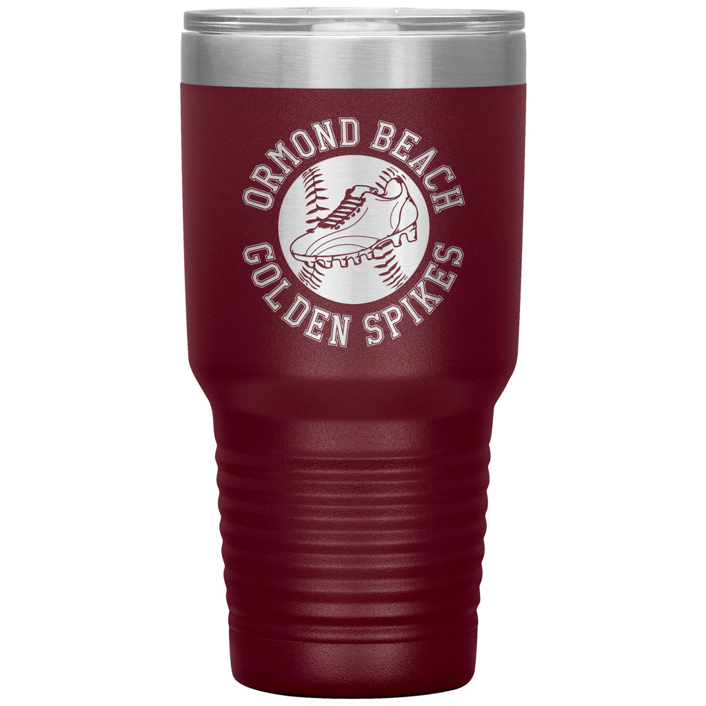 Golden Spikes-30oz Insulated Tumbler