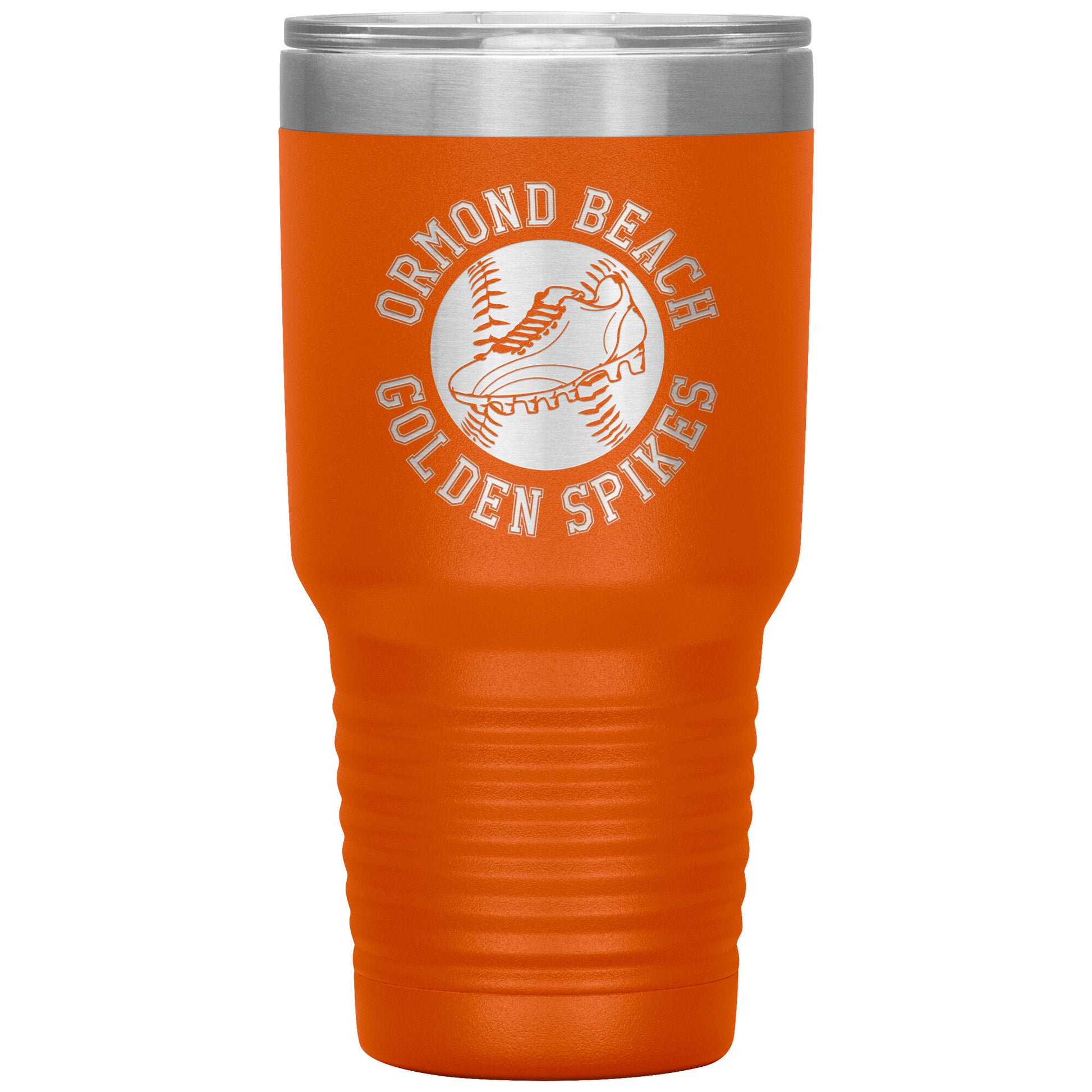 Golden Spikes-30oz Insulated Tumbler