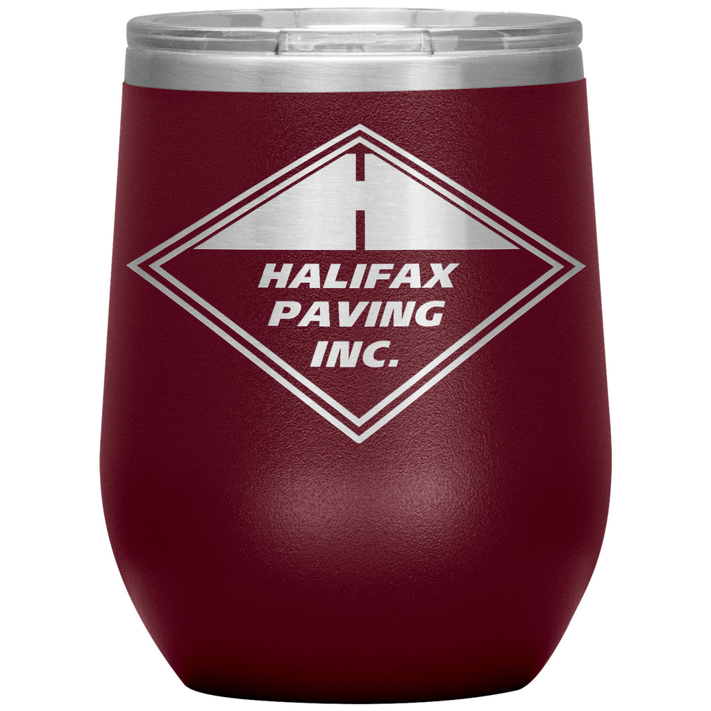 Halifax Paving-12oz Wine Insulated Tumbler
