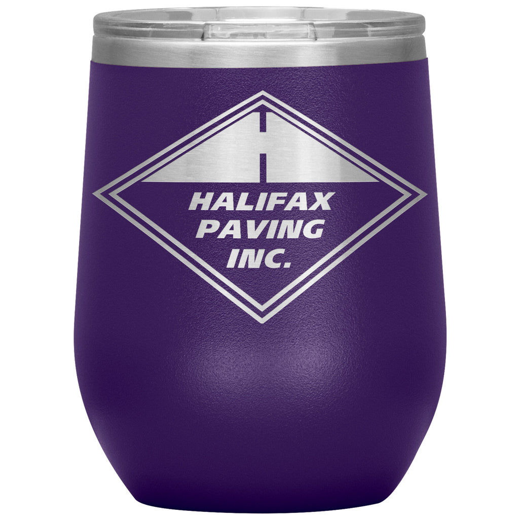 Halifax Paving-12oz Wine Insulated Tumbler