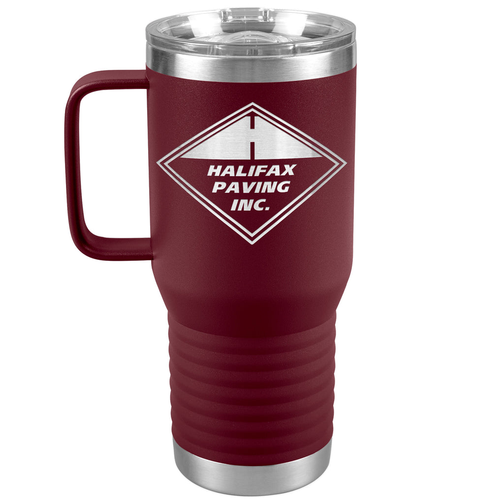 Halifax Paving-20oz Travel Tumbler