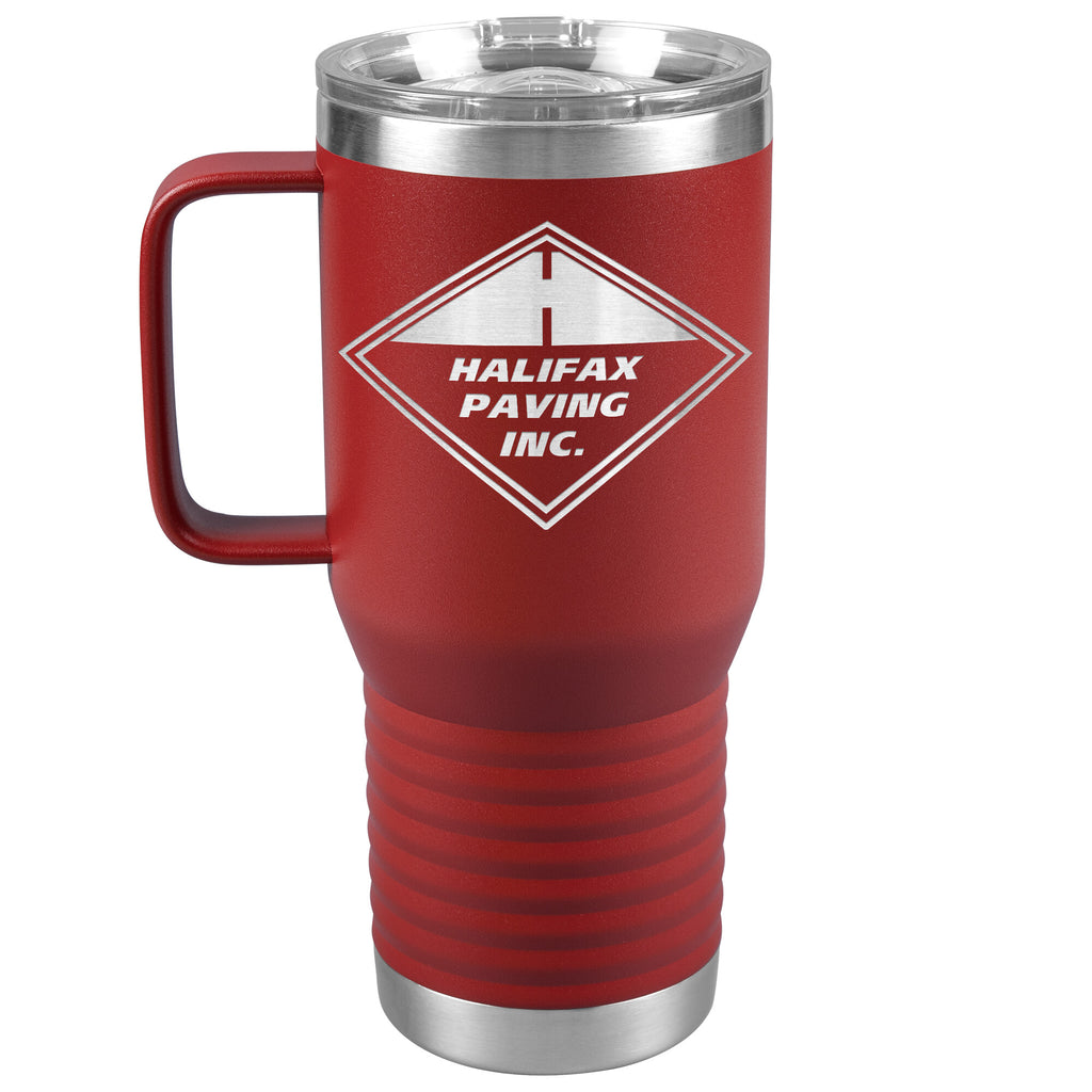 Halifax Paving-20oz Travel Tumbler