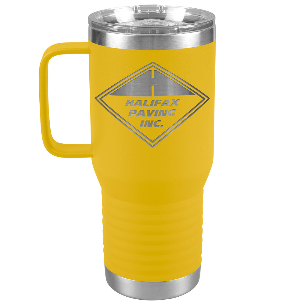 Halifax Paving-20oz Travel Tumbler