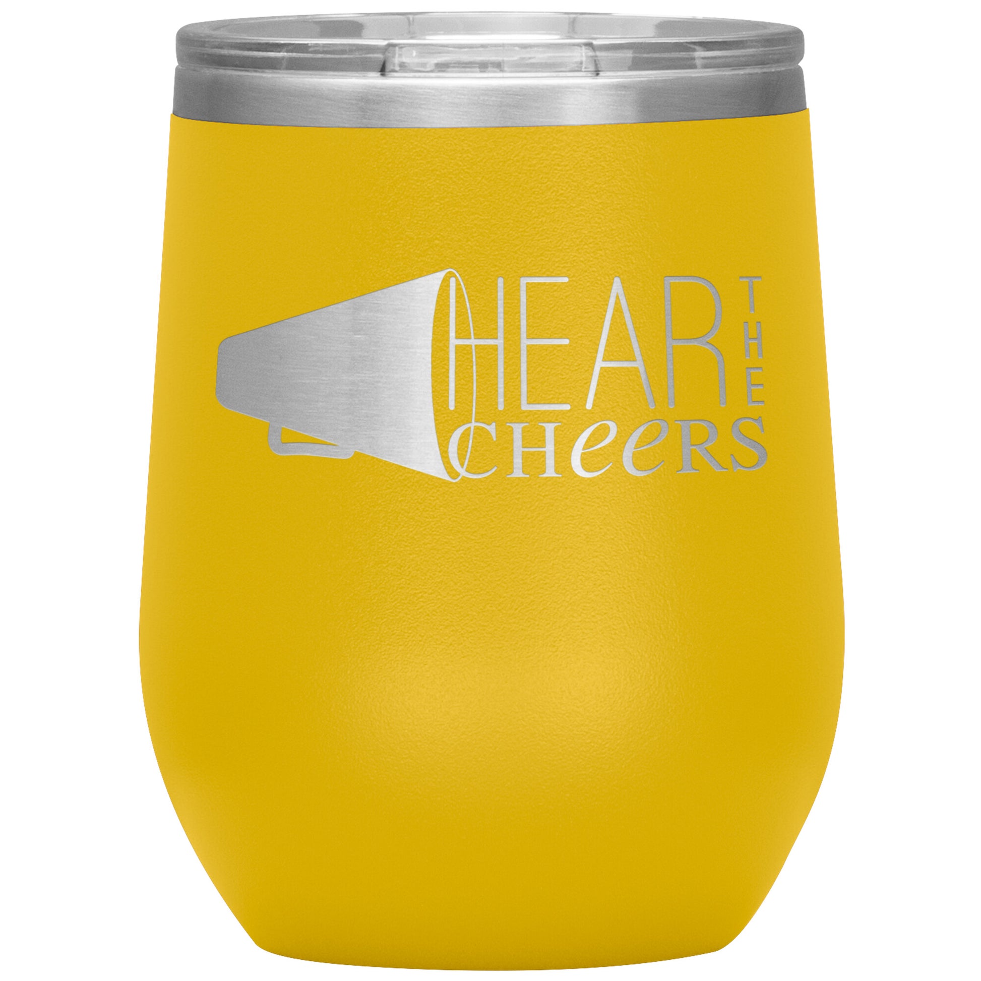 Hear The Cheers-12oz Wine Insulated Tumbler
