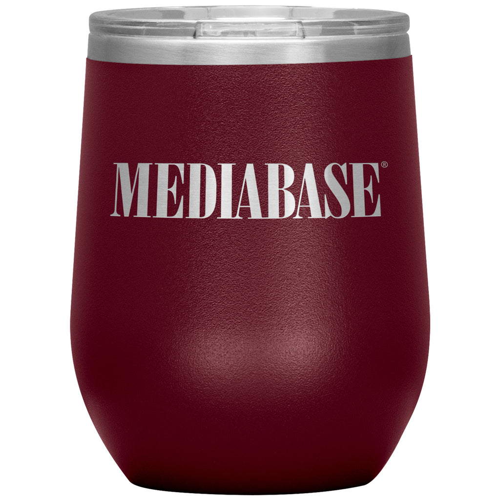 Mediabase-12oz Wine Insulated Tumbler