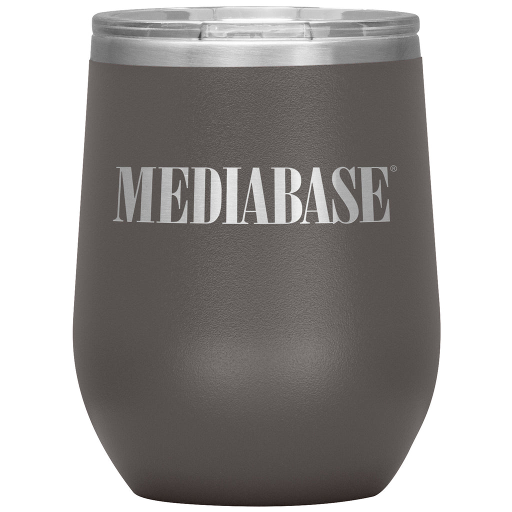Mediabase-12oz Wine Insulated Tumbler