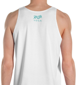 M3Yoga-MMM Back Logo-Unisex  Tank Top