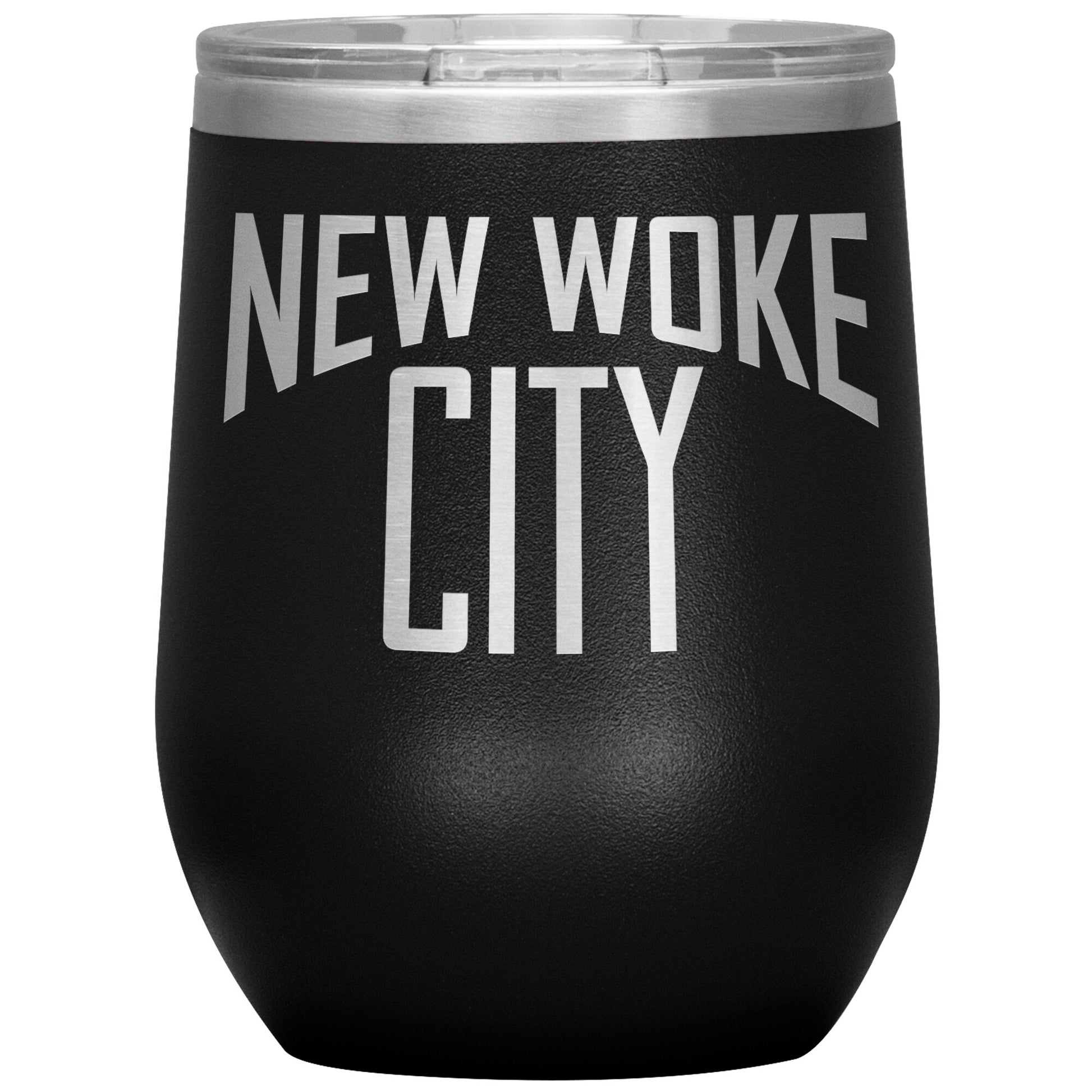 New Woke City-12oz Insulated Wine Tumbler