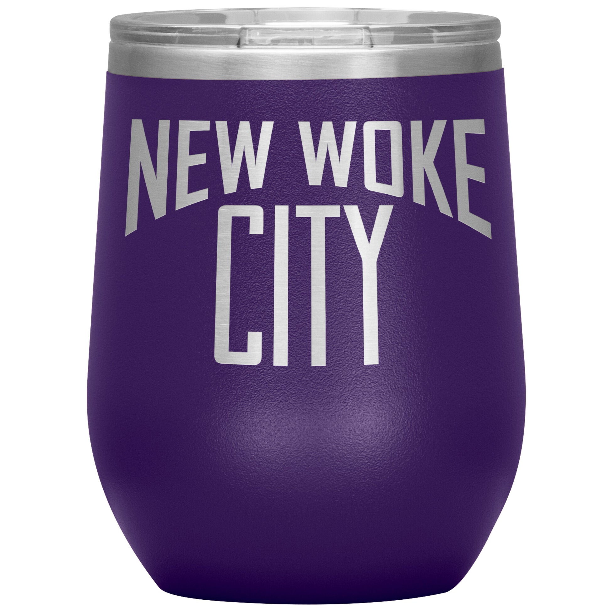 New Woke City-12oz Insulated Wine Tumbler