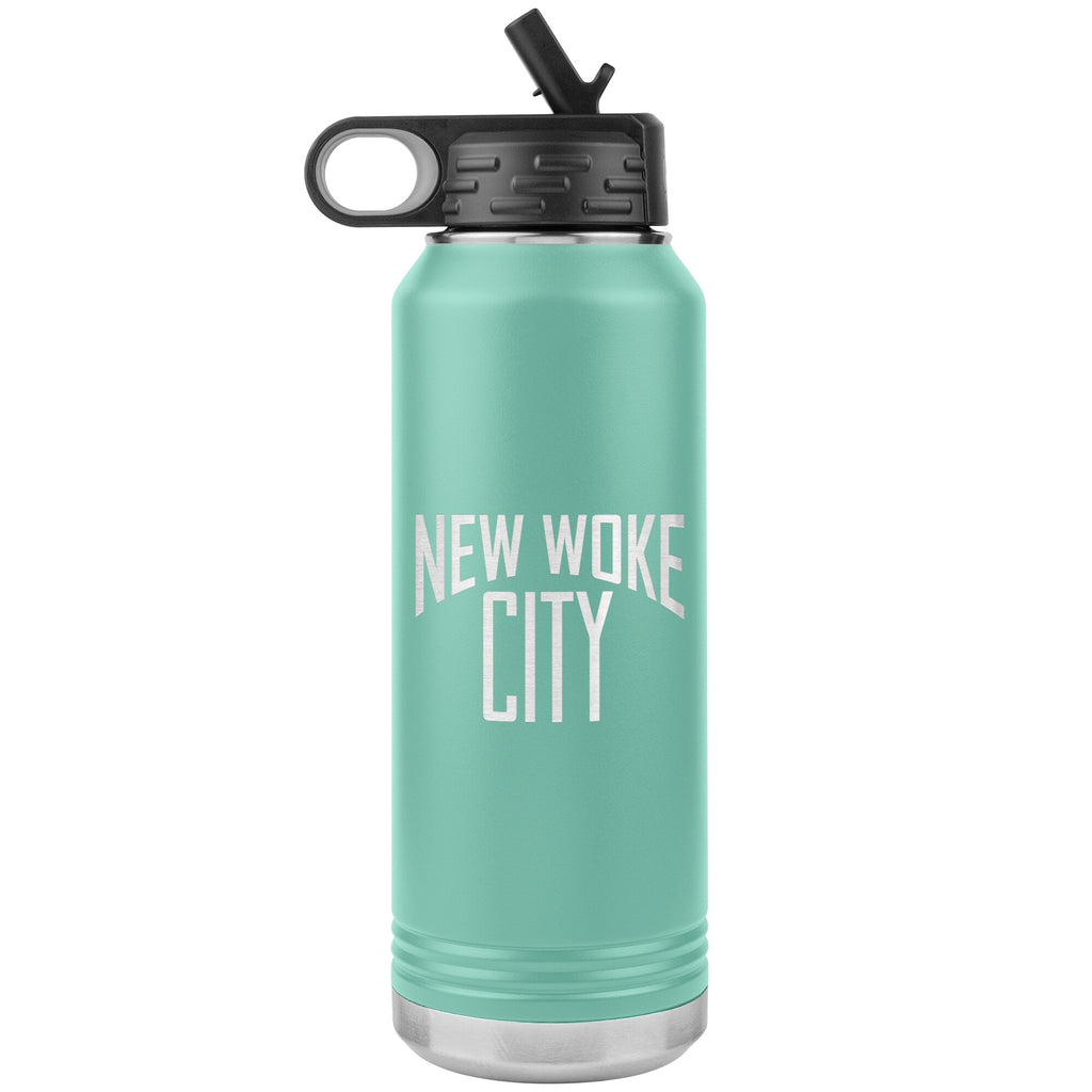New Woke City-32oz Insulated Water Bottle